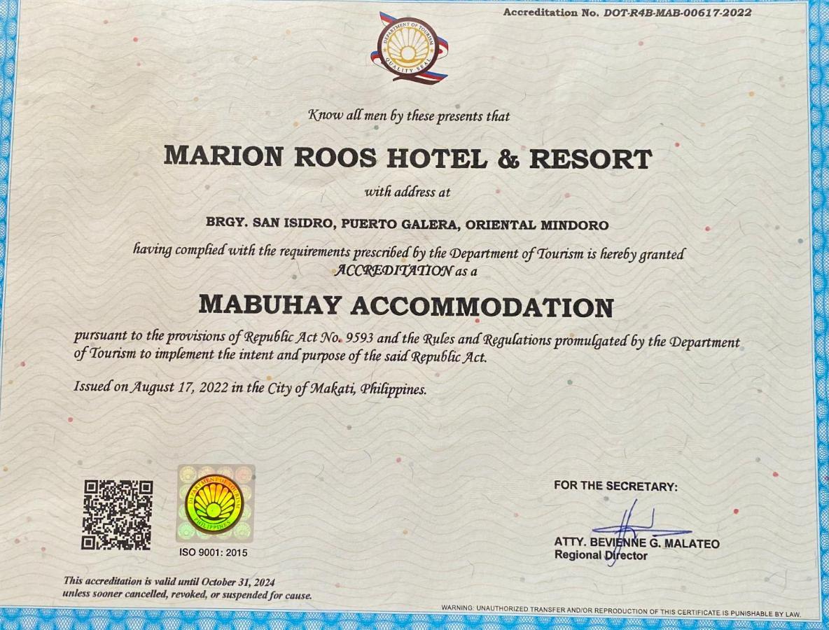 Marion Roos Hotel Пуерто Галера Екстериор снимка